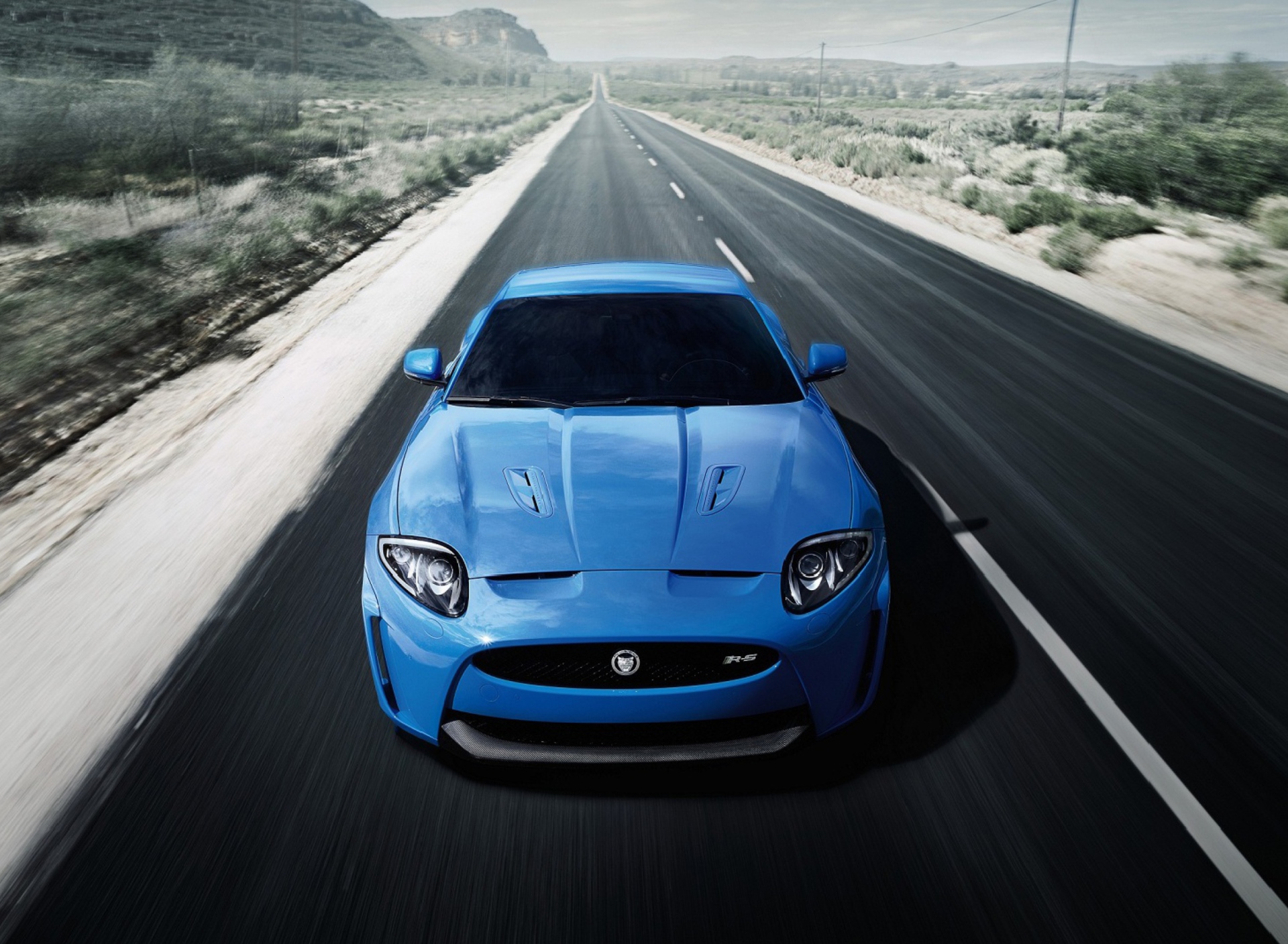 Blue Jaguar Xk R 2012 wallpaper 1920x1408