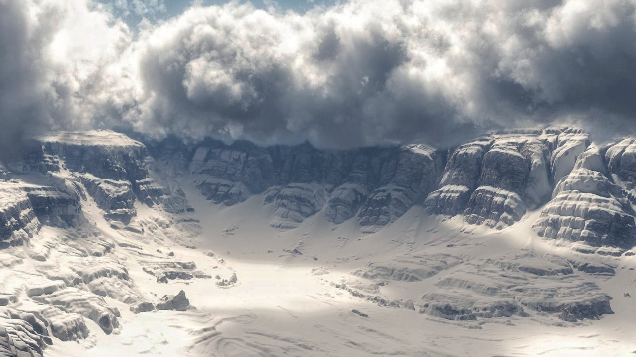 Fondo de pantalla Snow Storm 1280x720