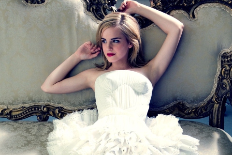 Beauty Of Emma Watson wallpaper 480x320