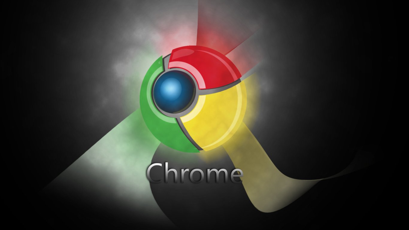 Das Chrome Browser Wallpaper 1366x768