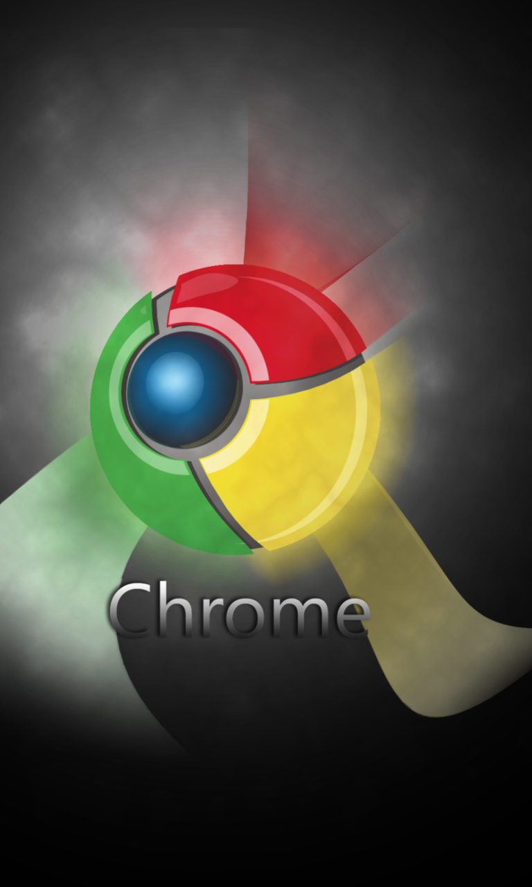 Обои Chrome Browser 768x1280