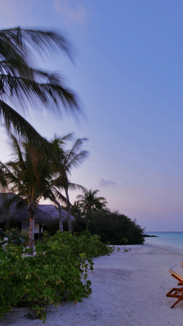 Fondo de pantalla Exotic Beach Rosalie Bay, Dominica 640x1136