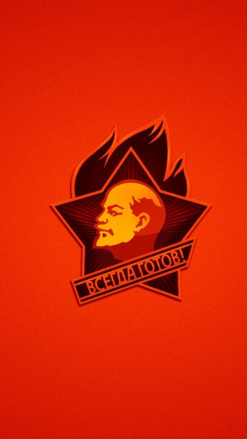 Lenin in USSR wallpaper 360x640