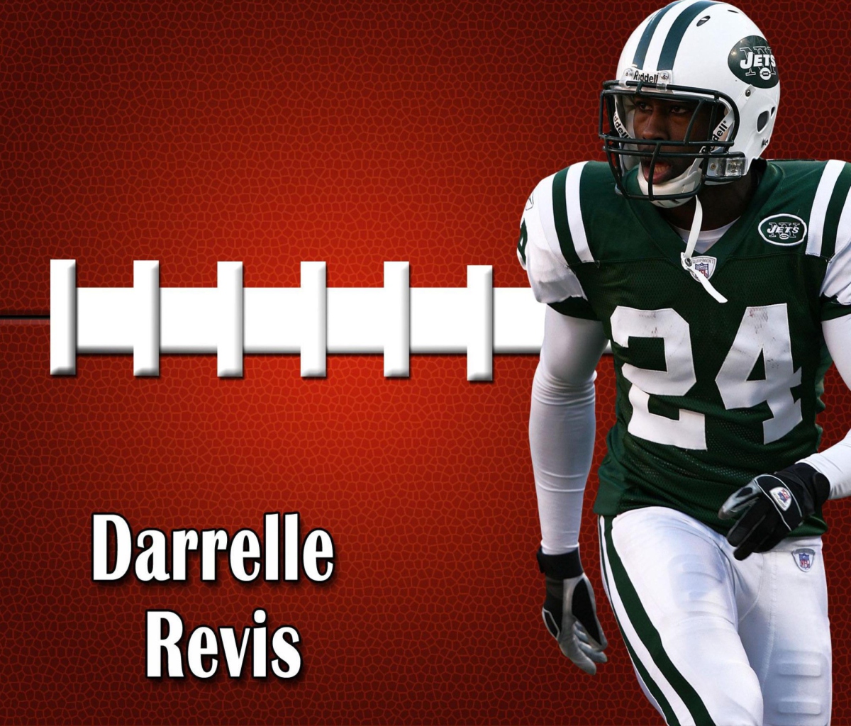 Обои Darrelle Revis - New York Jets 1200x1024
