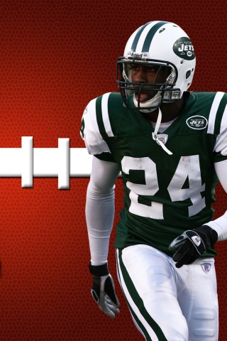 Darrelle Revis - New York Jets wallpaper 320x480