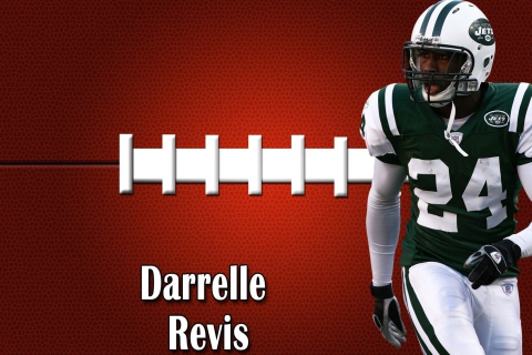 Обои Darrelle Revis - New York Jets 480x320