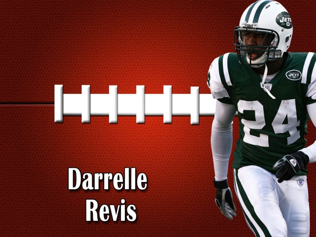 Das Darrelle Revis - New York Jets Wallpaper 640x480