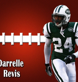 Darrelle Revis - New York Jets Background for iPad 2