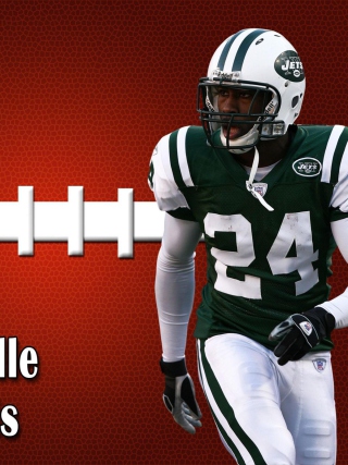 Darrelle Revis - New York Jets Background for Nokia Asha 311