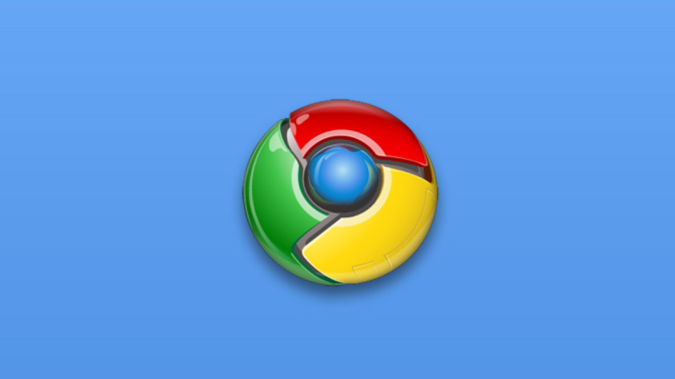 Fondo de pantalla Google Chrome 1366x768