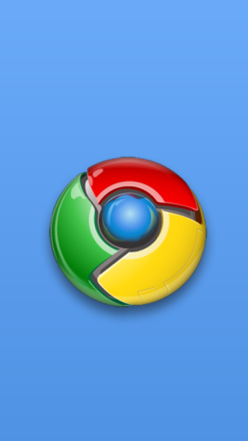 Das Google Chrome Wallpaper 360x640