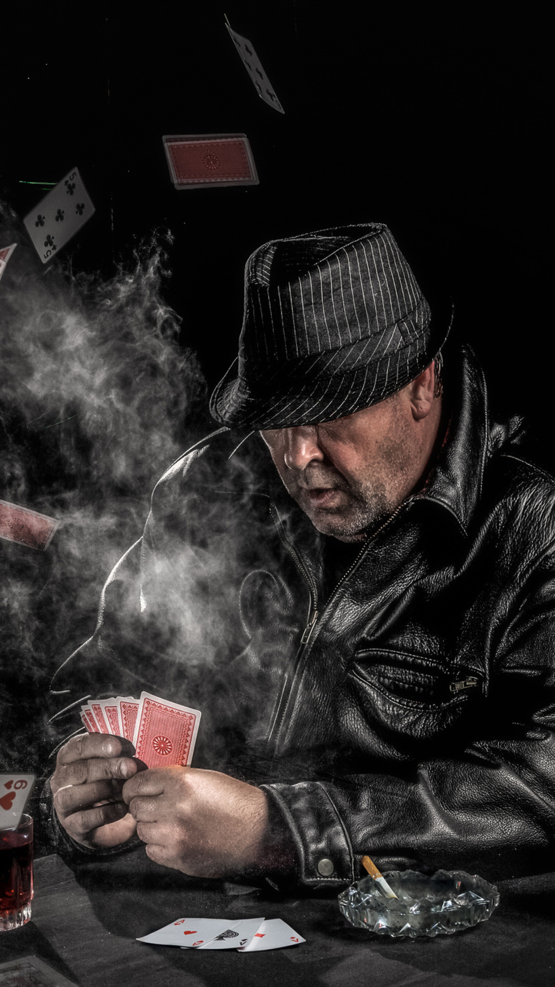 Das Gambler with vodka Wallpaper 1080x1920