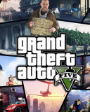 Das Grand Theft Auto 5 Wallpaper 128x160