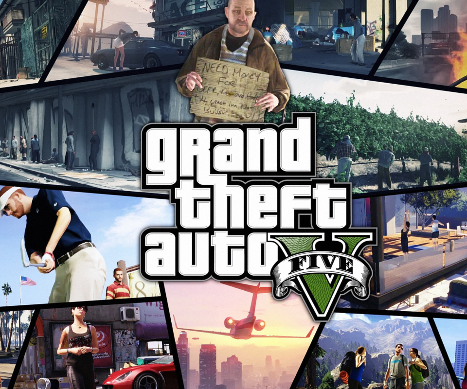 Das Grand Theft Auto 5 Wallpaper 960x800