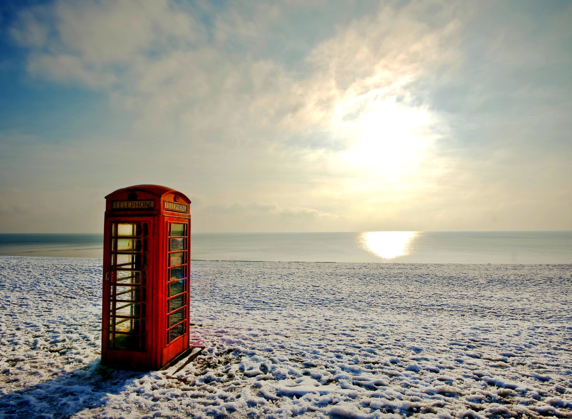 Das Phone Booth Wallpaper 1920x1408