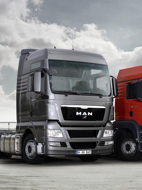 MAN TGX wallpaper 480x640