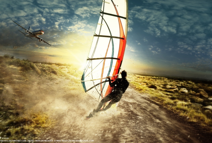 Screenshot №1 pro téma Wind And Waves