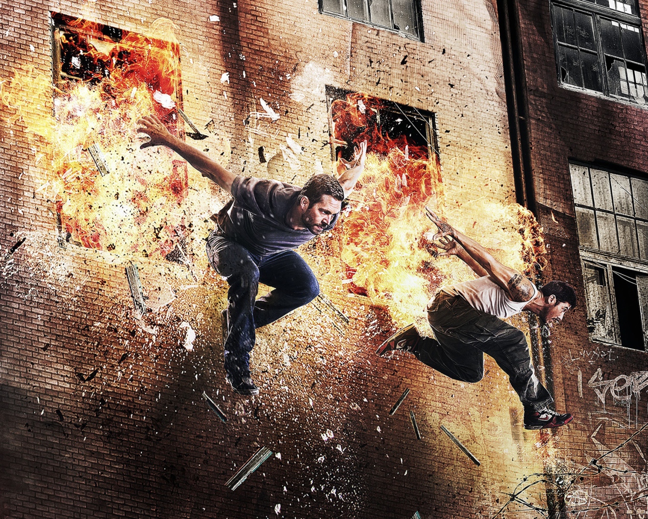 Paul Walker Brick Mansions wallpaper 1280x1024