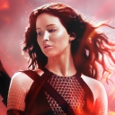 Das Katniss In The Hunger Games Catching Fire Wallpaper 128x128