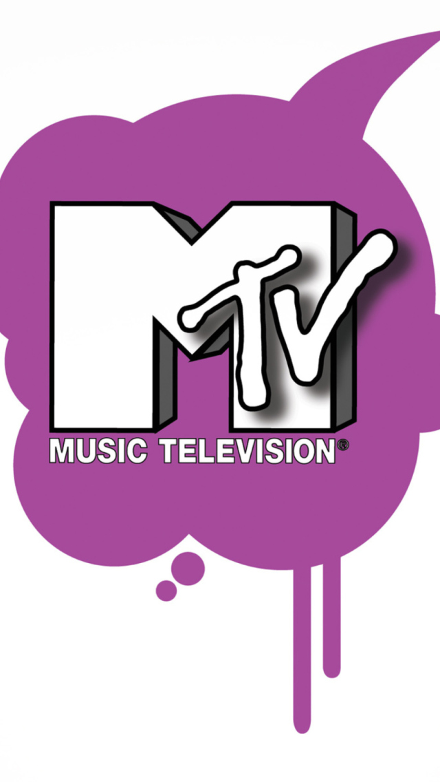 Обои Mtv Logo 640x1136