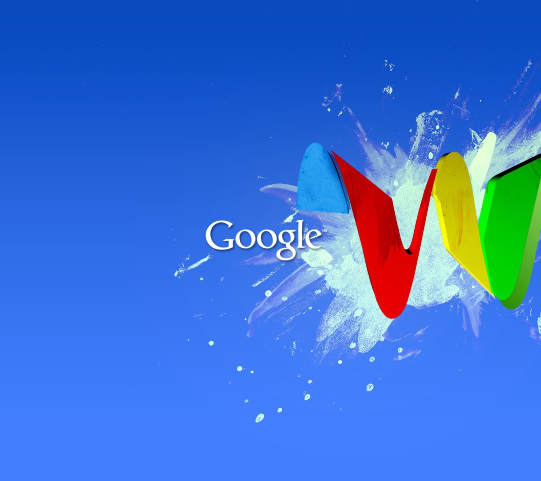 Das Google Logo Wallpaper 1080x960
