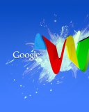Das Google Logo Wallpaper 128x160