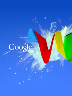 Google Logo wallpaper 240x320