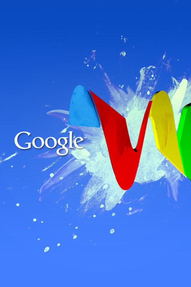 Fondo de pantalla Google Logo 640x960