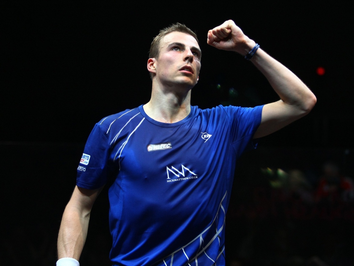 Das Nick Matthew - squash player Wallpaper 1152x864