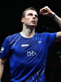 Nick Matthew - squash player wallpaper 240x320