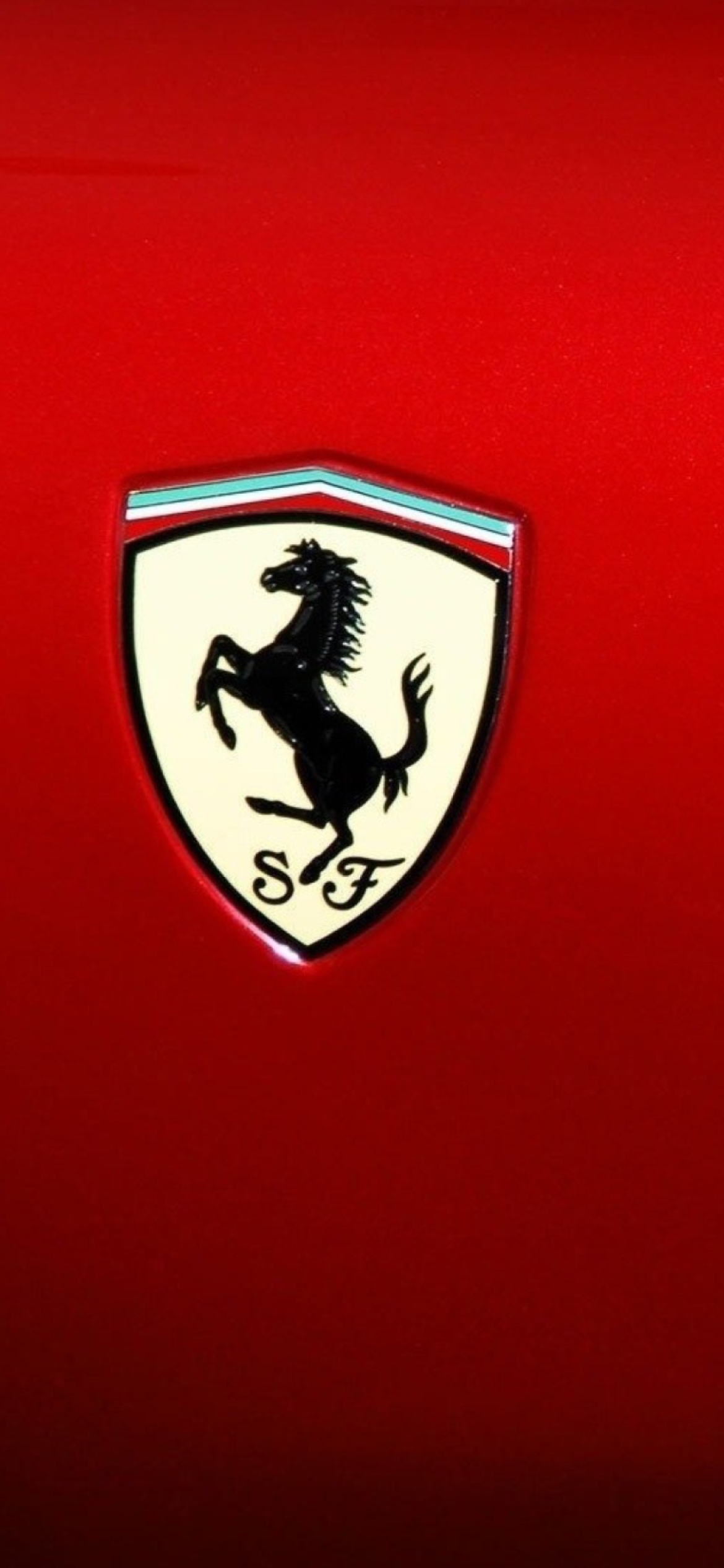 Fondo de pantalla Ferrari Logo 1170x2532