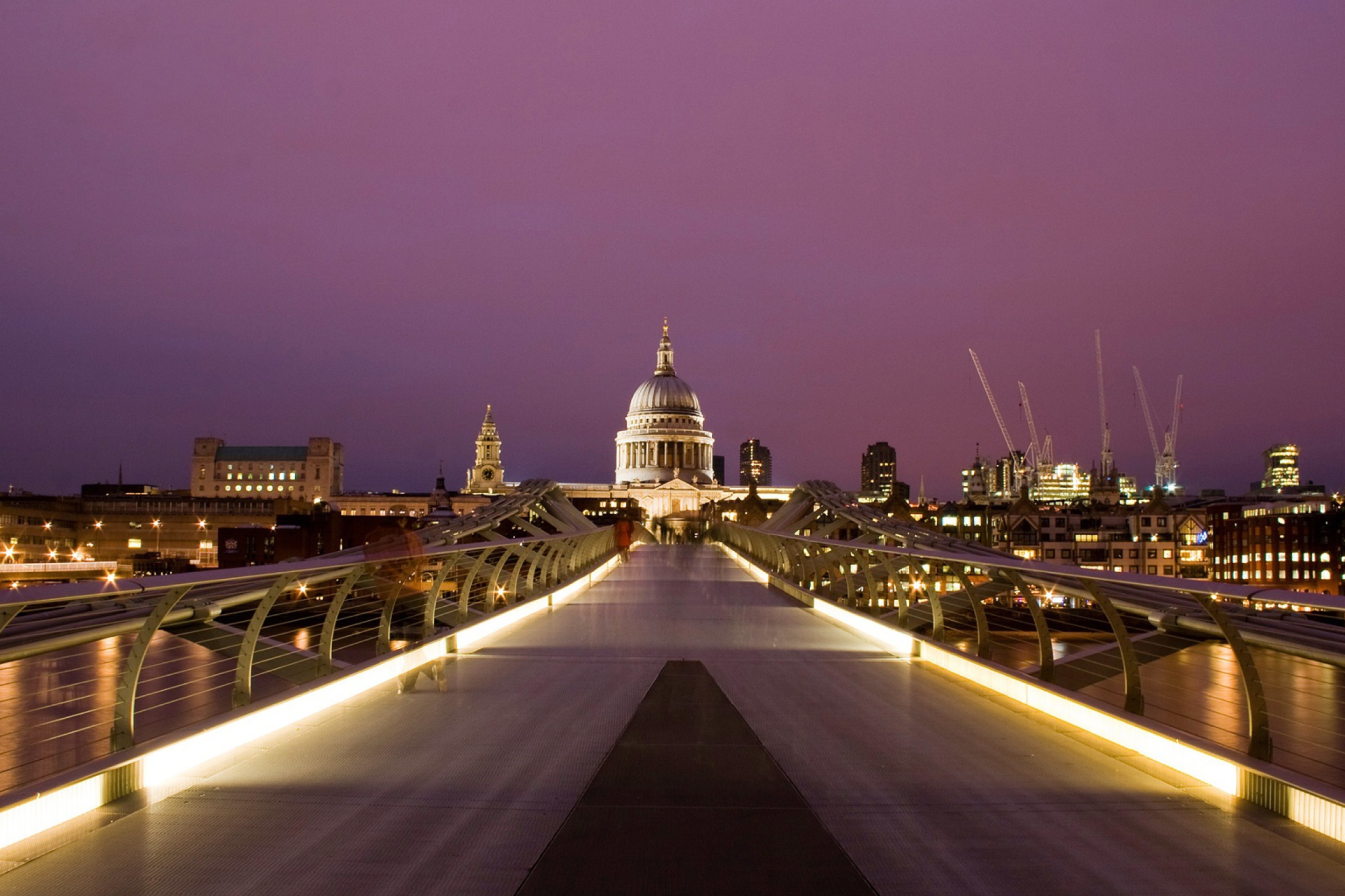 страны архитектура мост Лондон ночь скачать