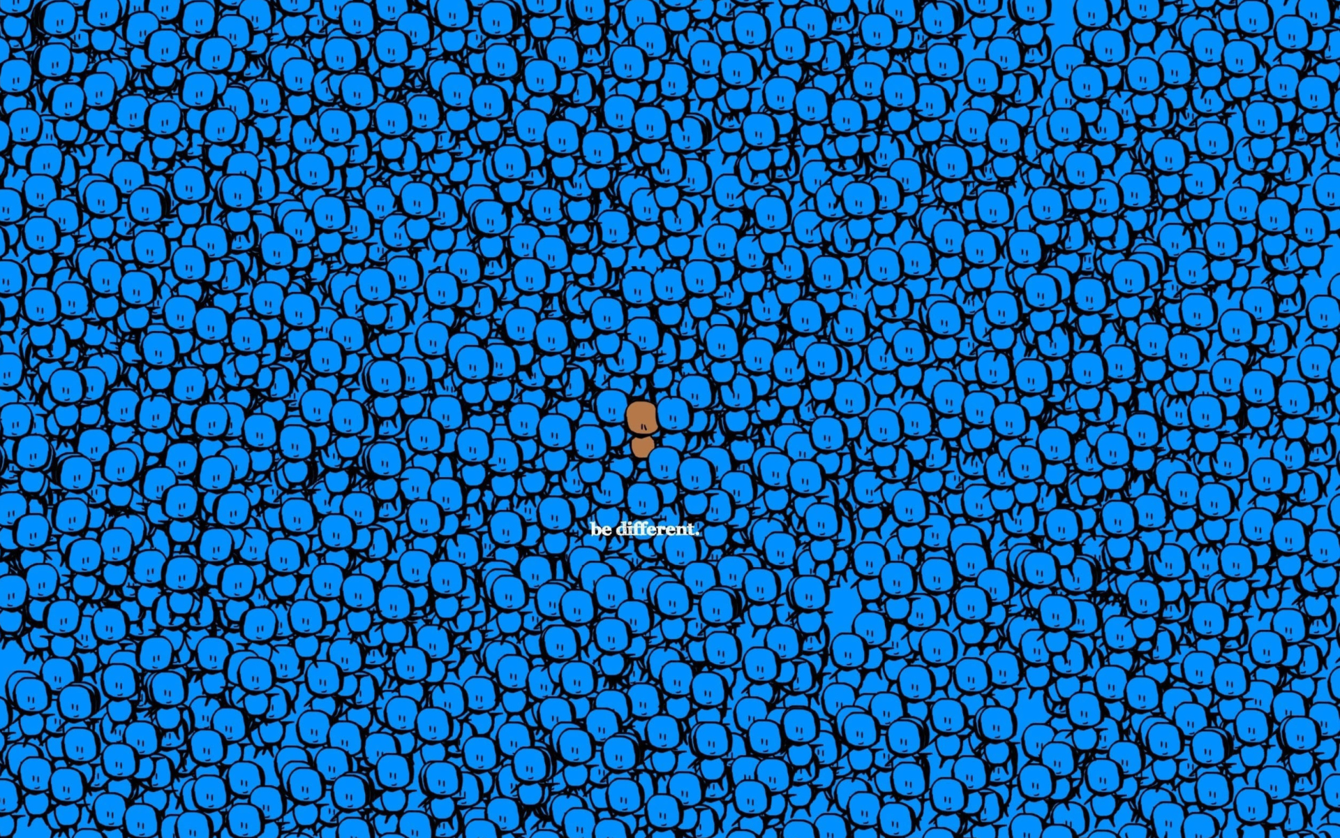 Be Different wallpaper 1920x1200