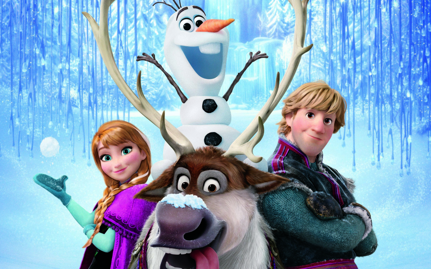 Screenshot №1 pro téma Frozen, Walt Disney 1440x900