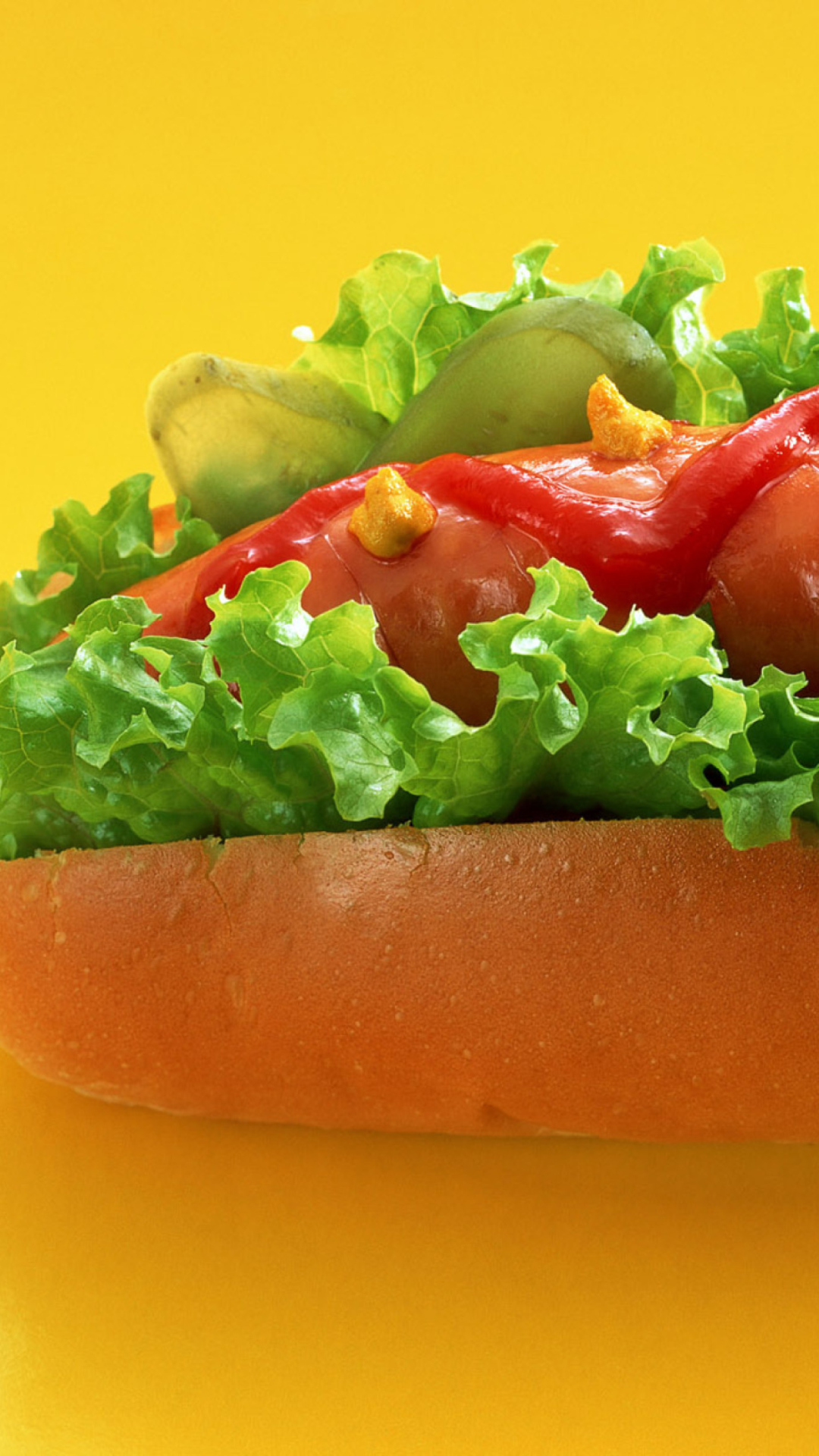 Das Delicious Hotdog Wallpaper 1080x1920