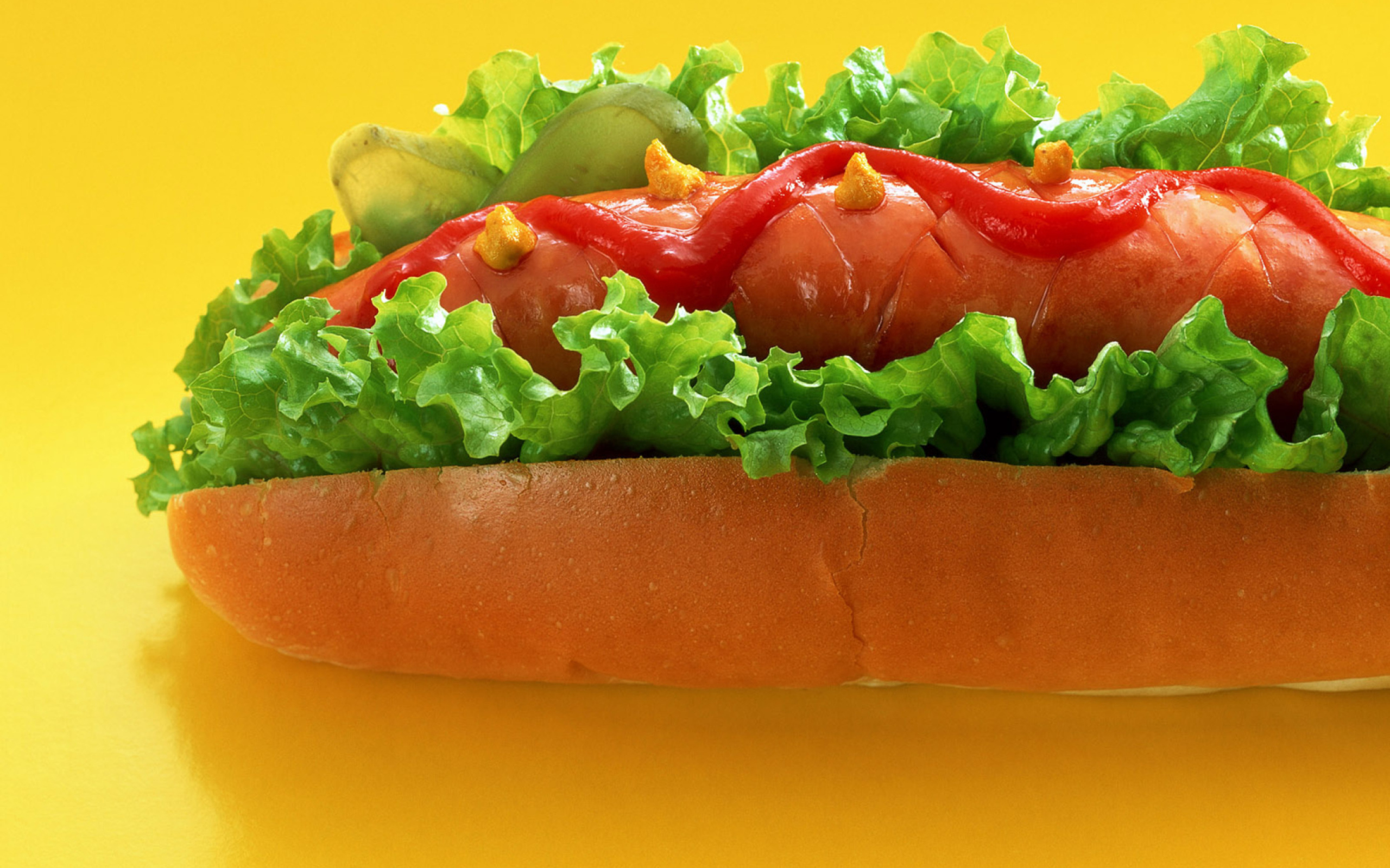 Das Delicious Hotdog Wallpaper 2560x1600
