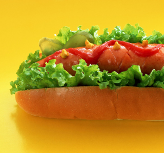 Delicious Hotdog - Obrázkek zdarma pro iPad mini 2