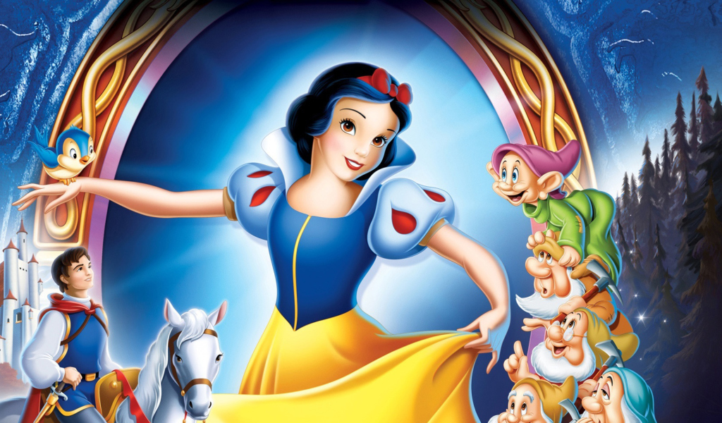 Sfondi Disney Snow White 1024x600