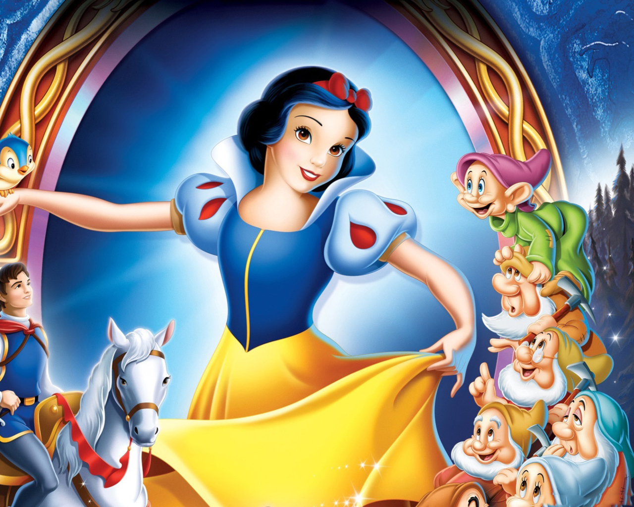 Disney Snow White wallpaper 1280x1024