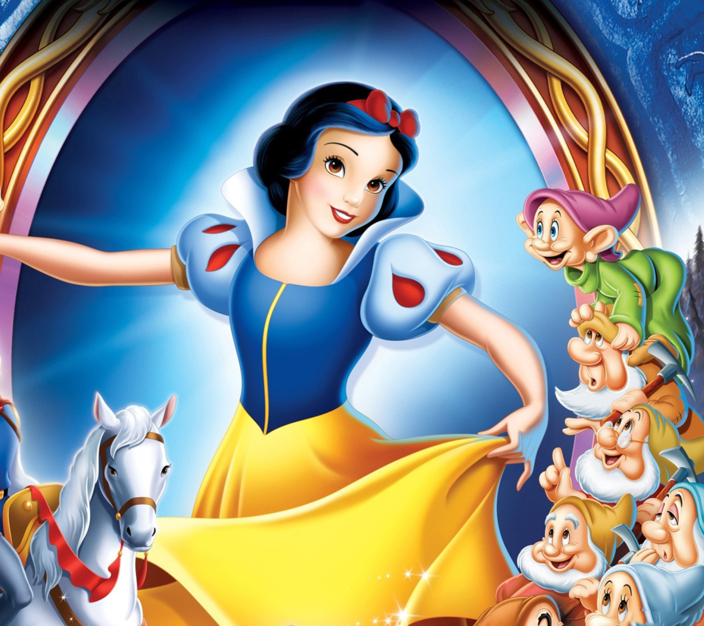 Das Disney Snow White Wallpaper 1440x1280