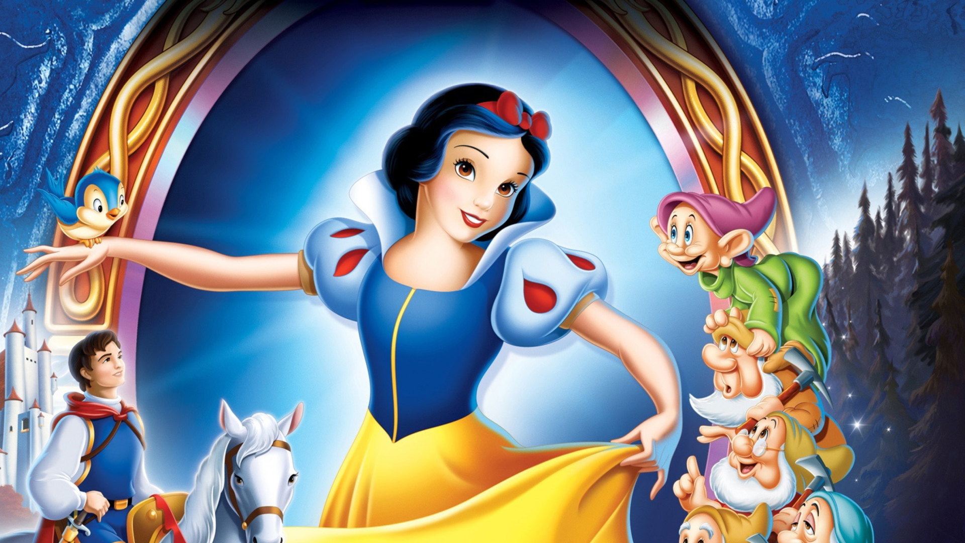 Screenshot №1 pro téma Disney Snow White 1920x1080