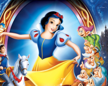 Das Disney Snow White Wallpaper 220x176