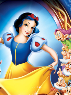 Das Disney Snow White Wallpaper 240x320