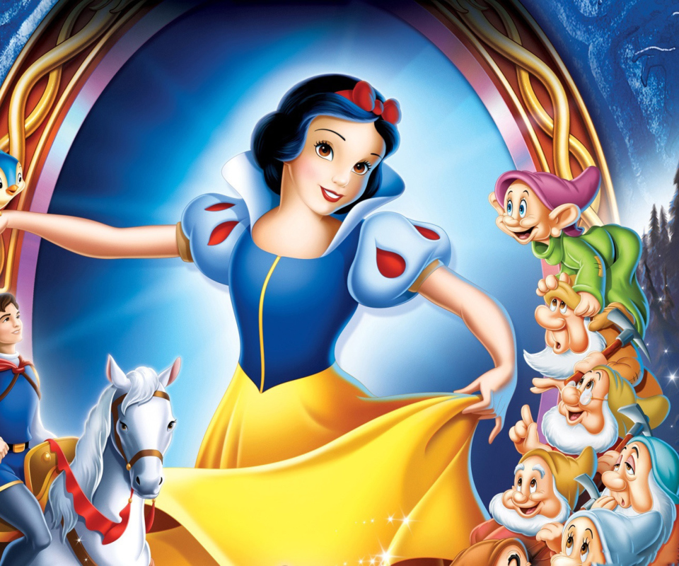 Das Disney Snow White Wallpaper 960x800