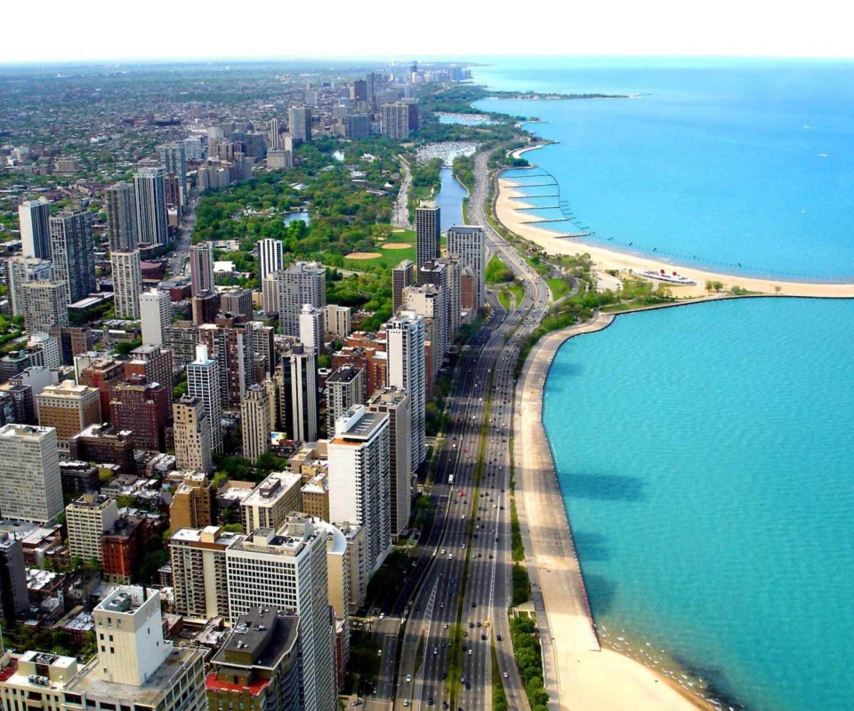 Chicago Lake Lincoln wallpaper 960x800