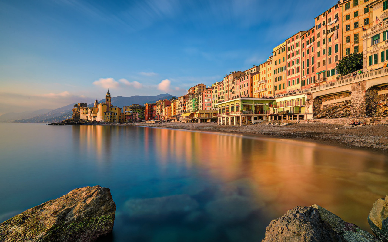 Screenshot №1 pro téma Camogli City in Portofino 1280x800