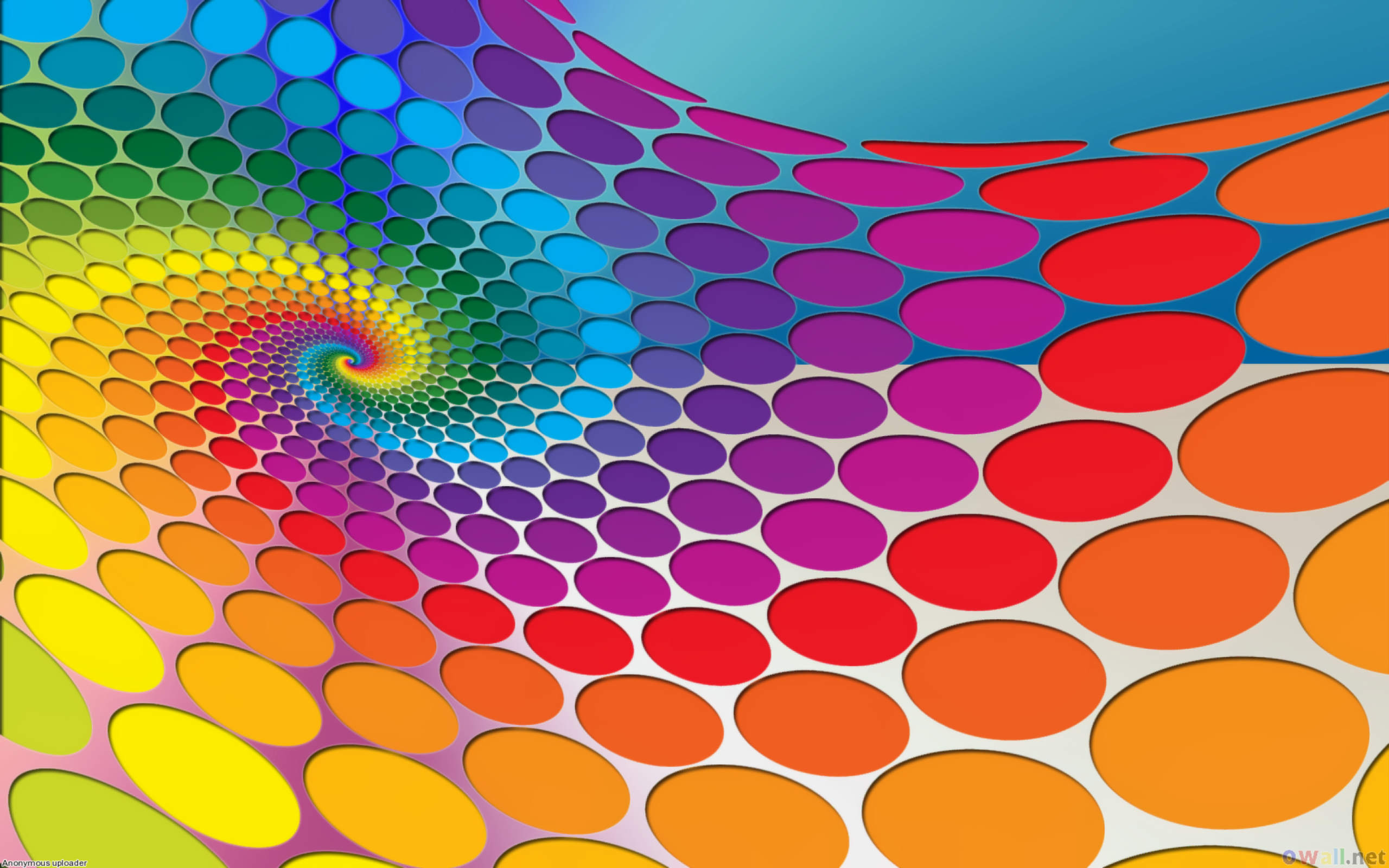 Das Colored Dots Wallpaper 2560x1600