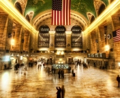 New York, Grand Central wallpaper 176x144