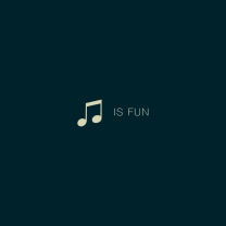 Das Music Is Fun Wallpaper 208x208