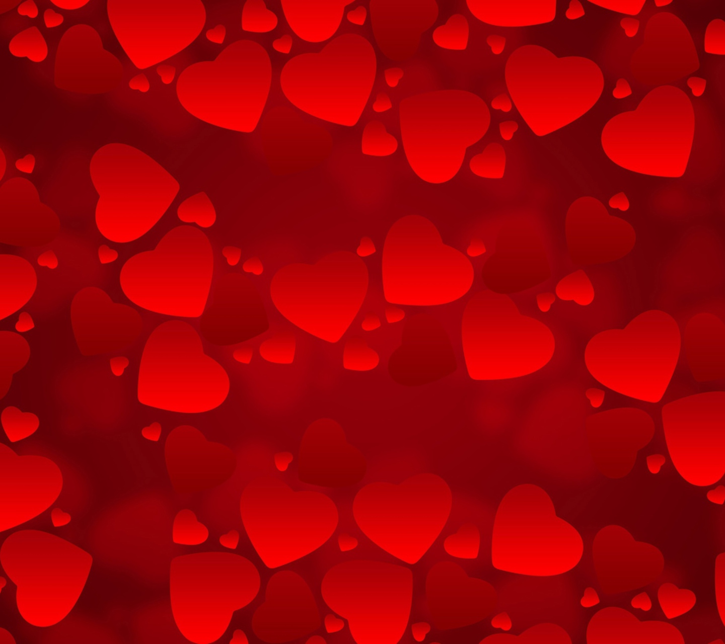 Hearts wallpaper 1440x1280